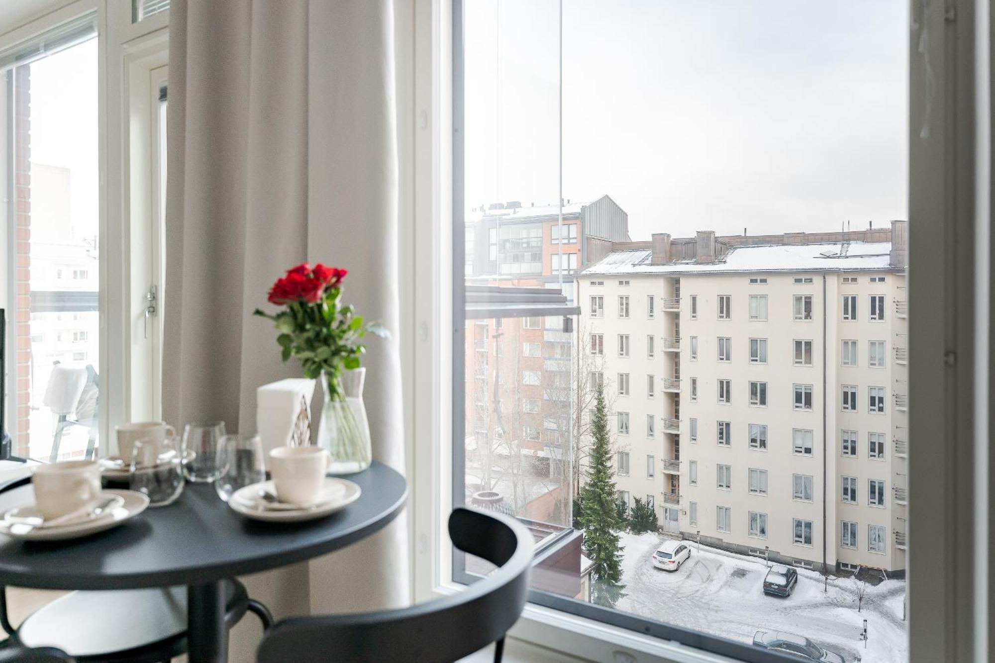 Апартаменты Great Location, Quiet And New With Balcony&Cafe Тампере Экстерьер фото